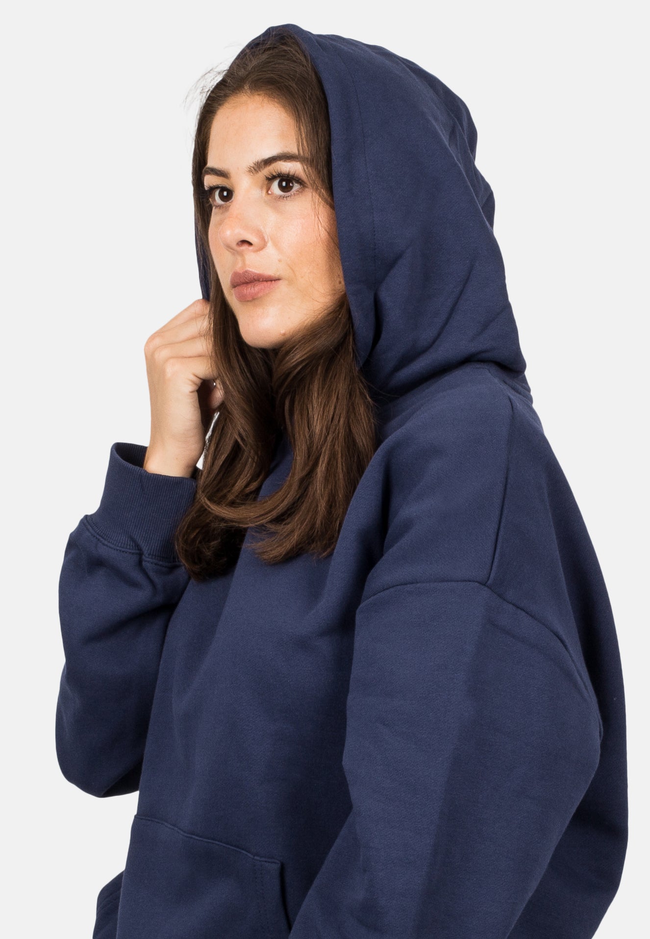 Blackskies-Unisex-Oversized-Heavyweight-Hoodie-Navy-Blue-Female-1