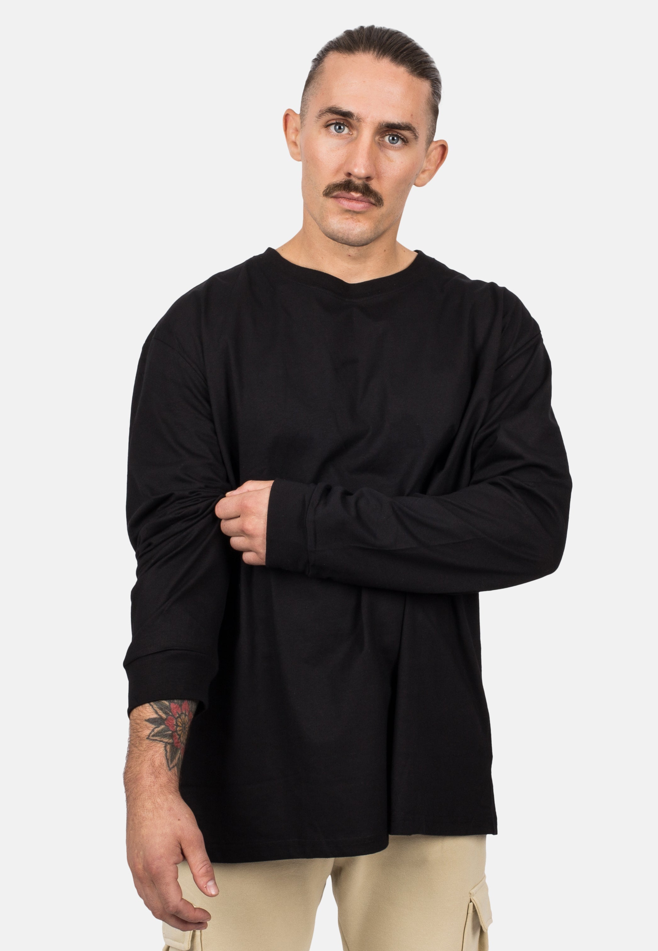 Blackskies-Unisex-Oversized-Long-Sleeve-Shirt-Black-Male-1