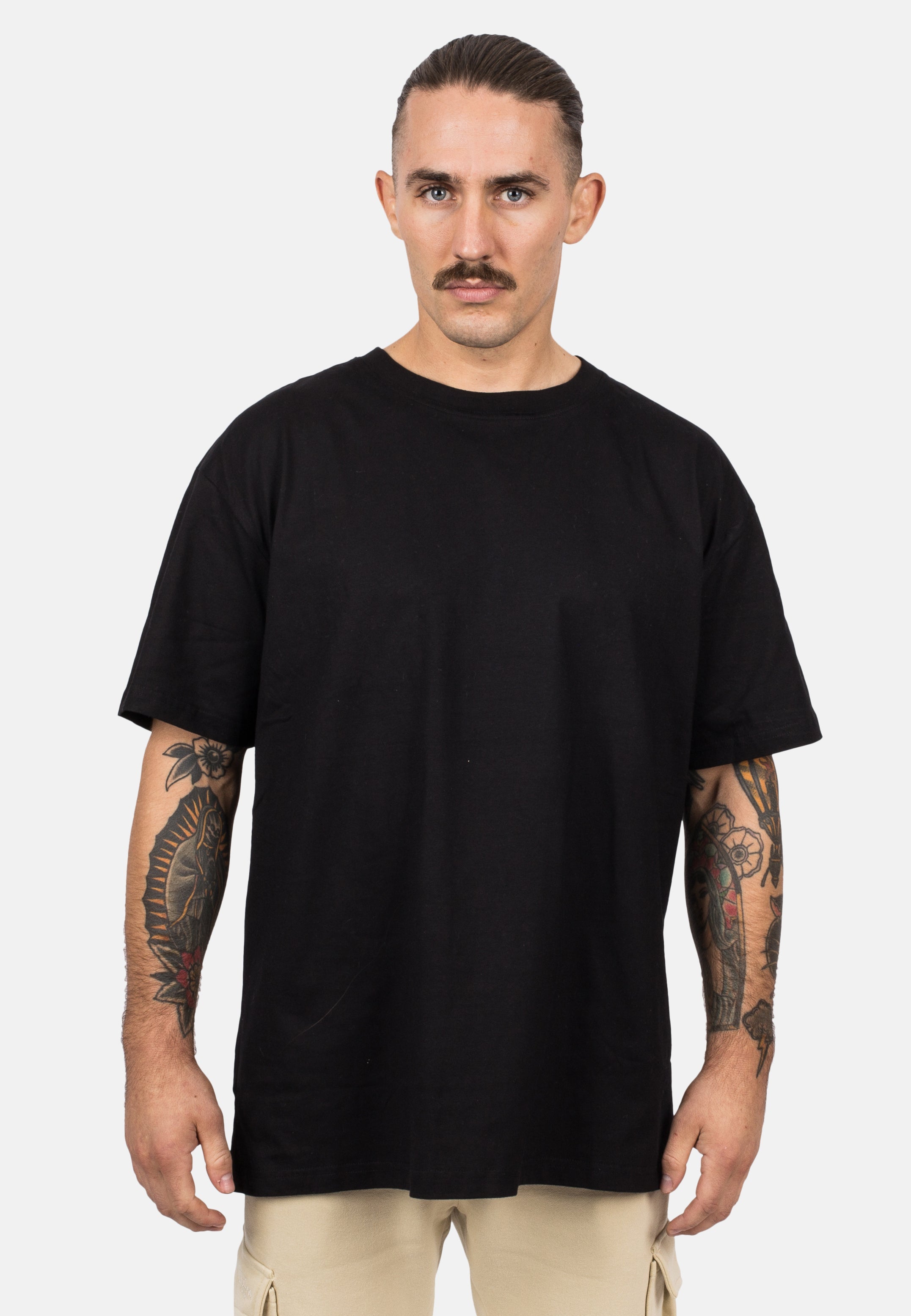 Oversized T-Shirt - Black - Blackskies | Premium Headwear & Apparel
