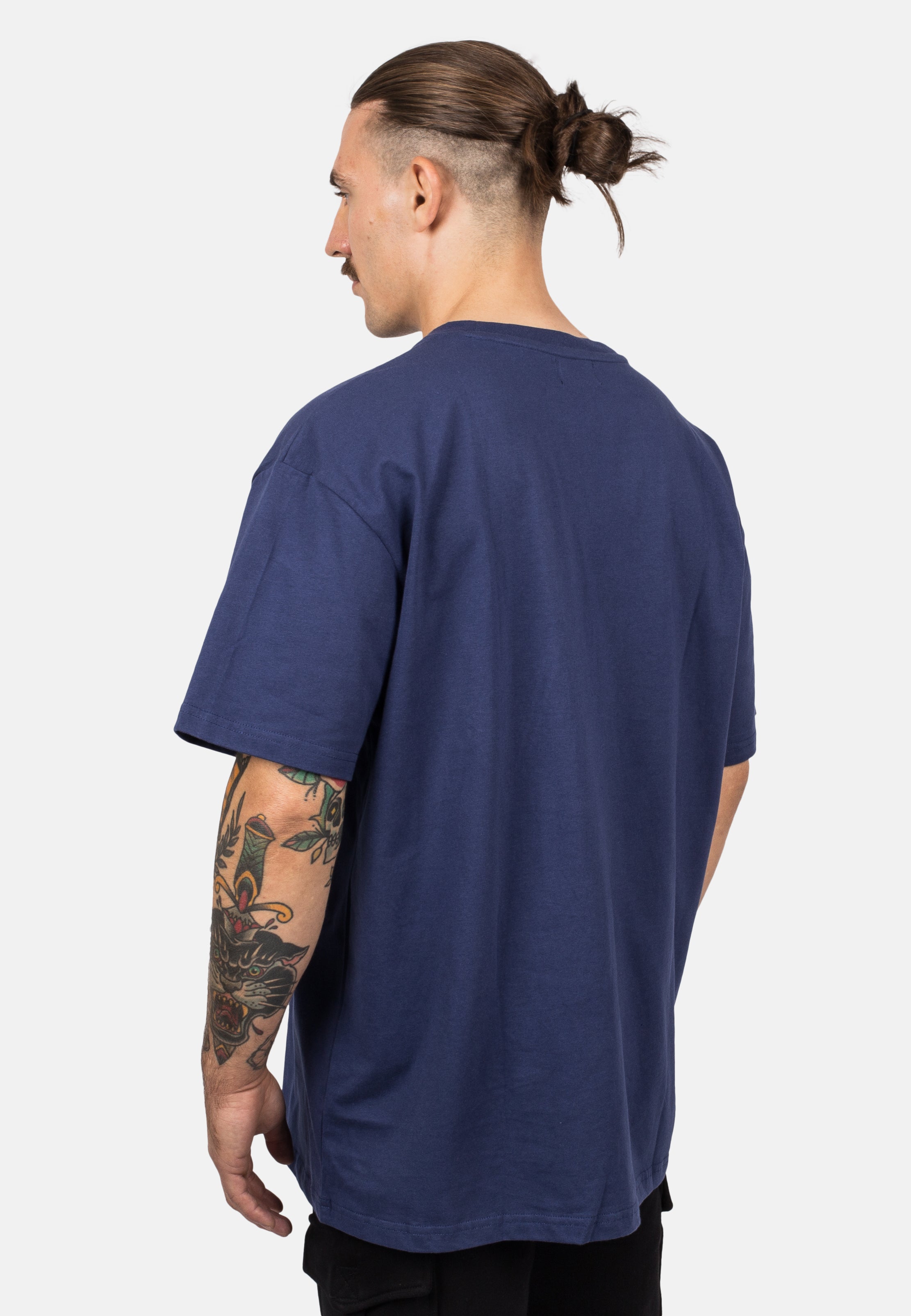 Oversized T-Shirt - Navy Blue - Blackskies | Premium Headwear