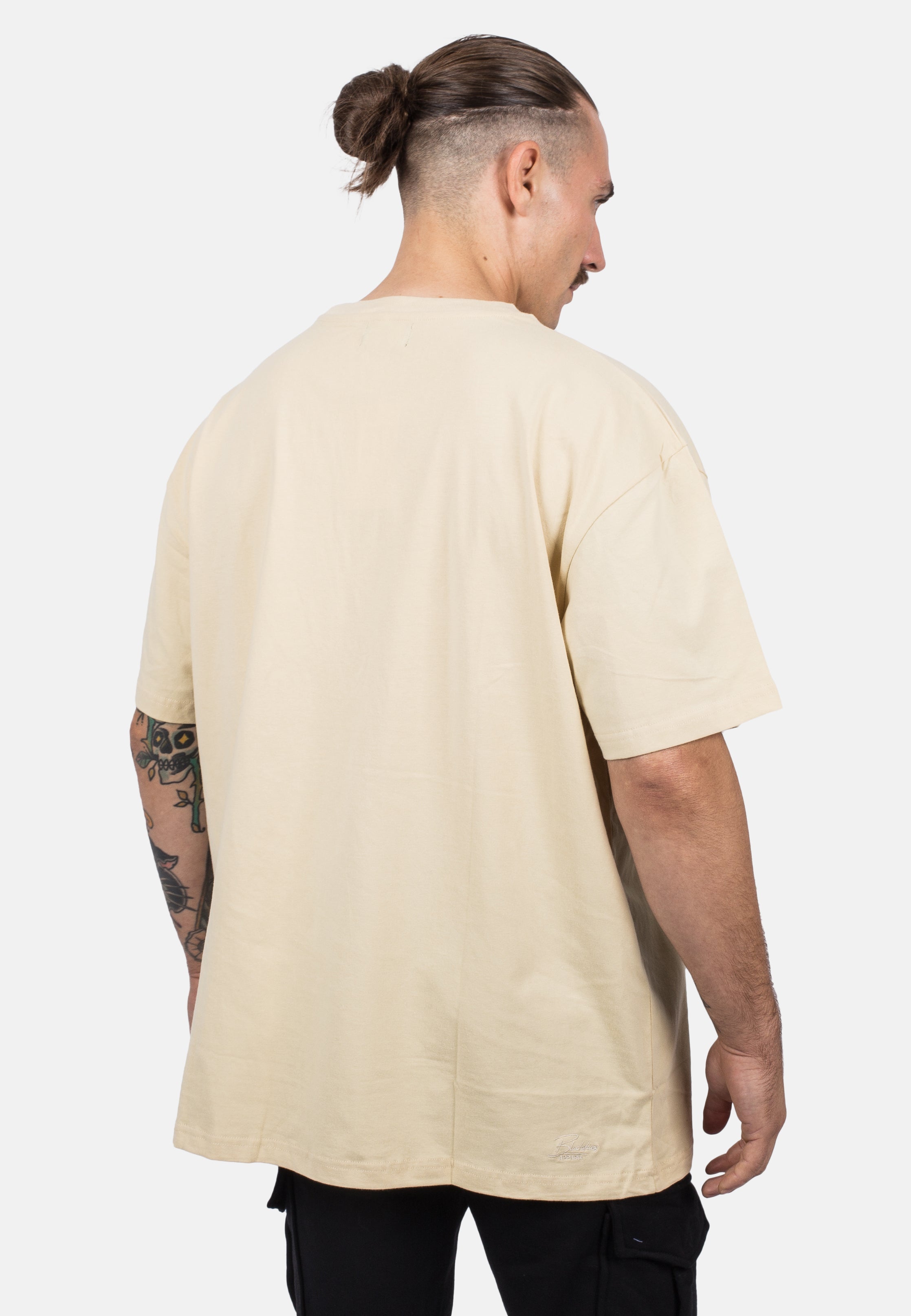 Oversized T-Shirt - Sand - Blackskies | Premium Headwear & Apparel