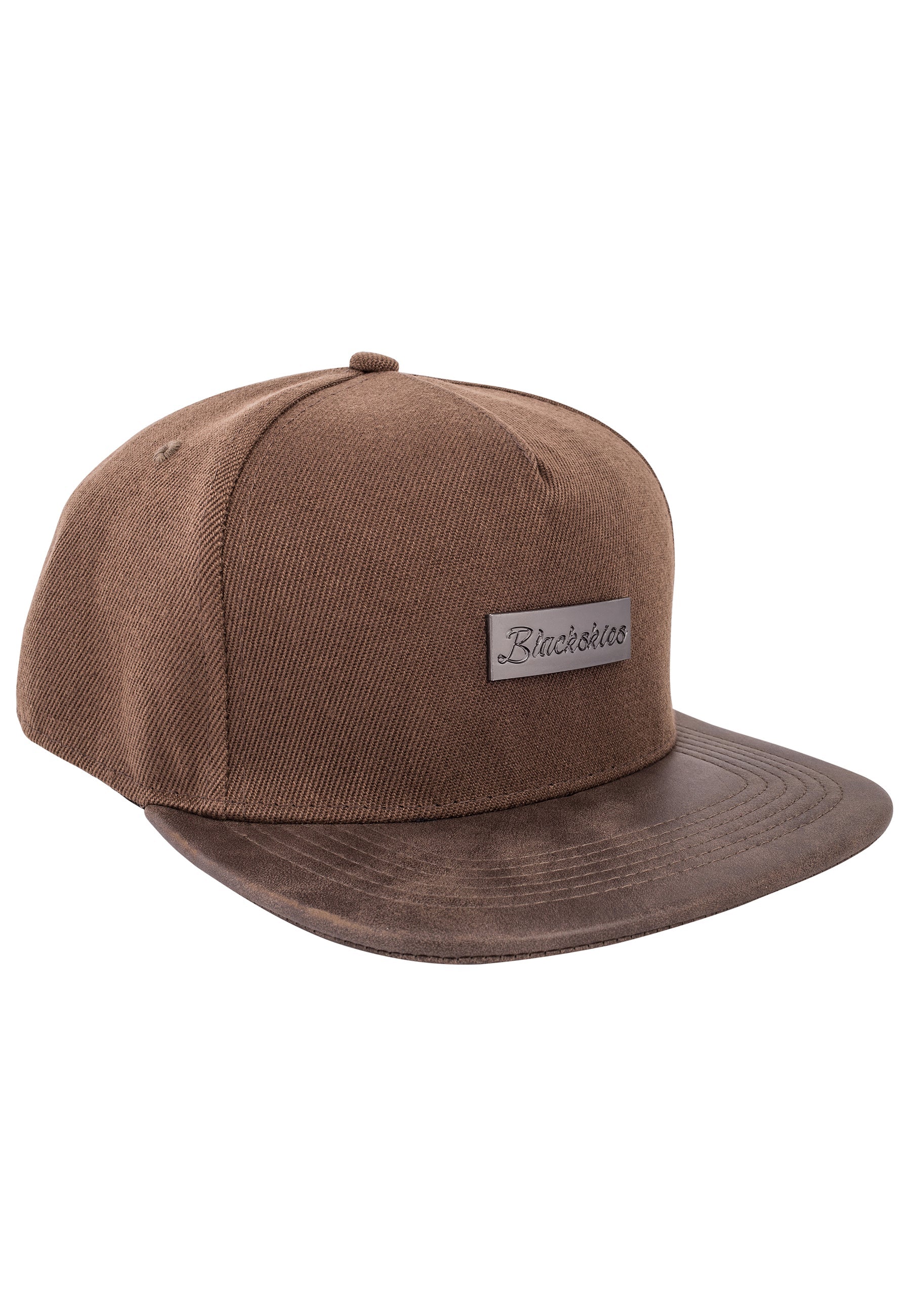 Blackskies-Vanguard-Snapback-Cap-Brown-Baseball-Hat-Side