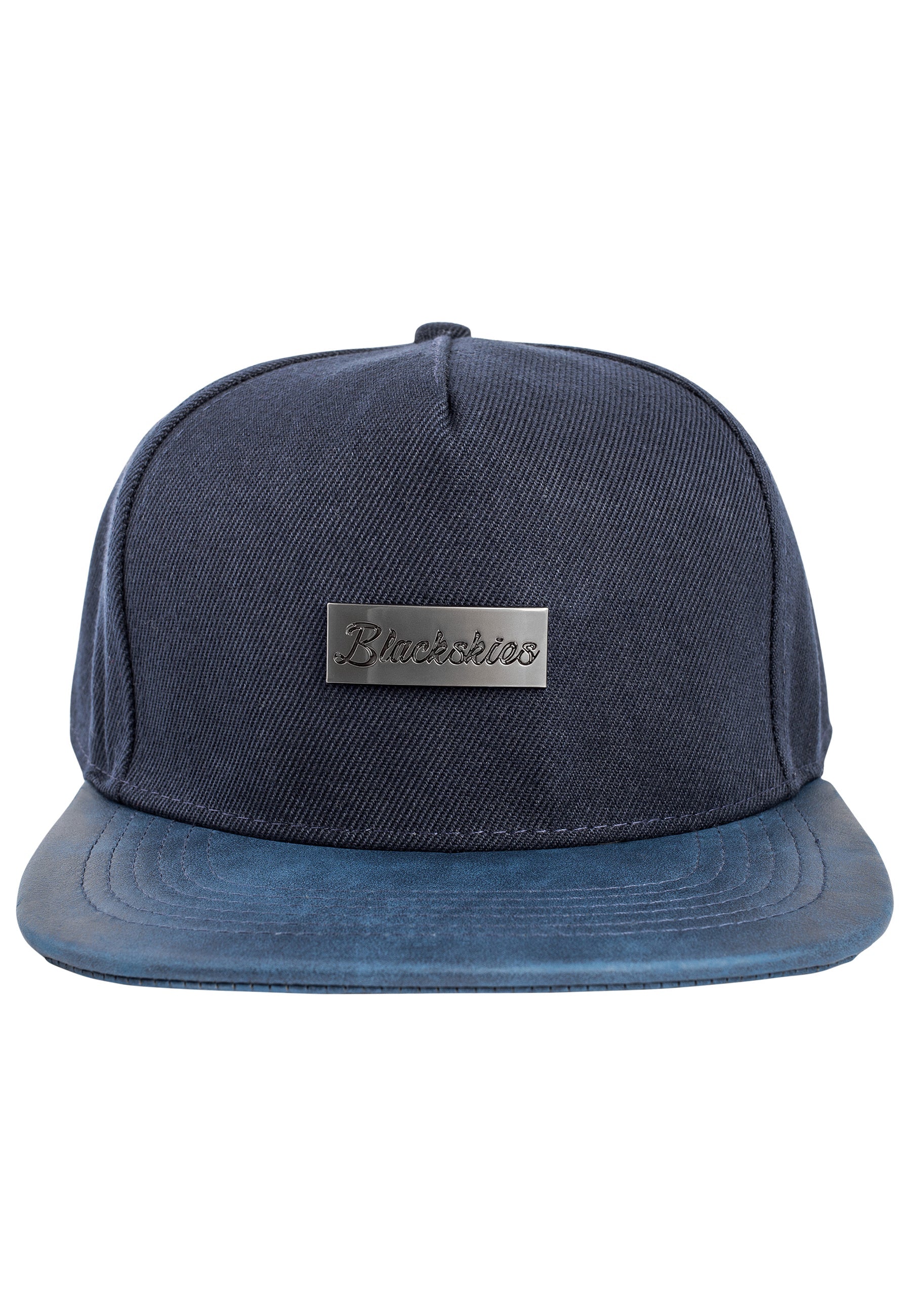 Blackskies-Vanguard-Snapback-Cap-Navy-Blue-Front