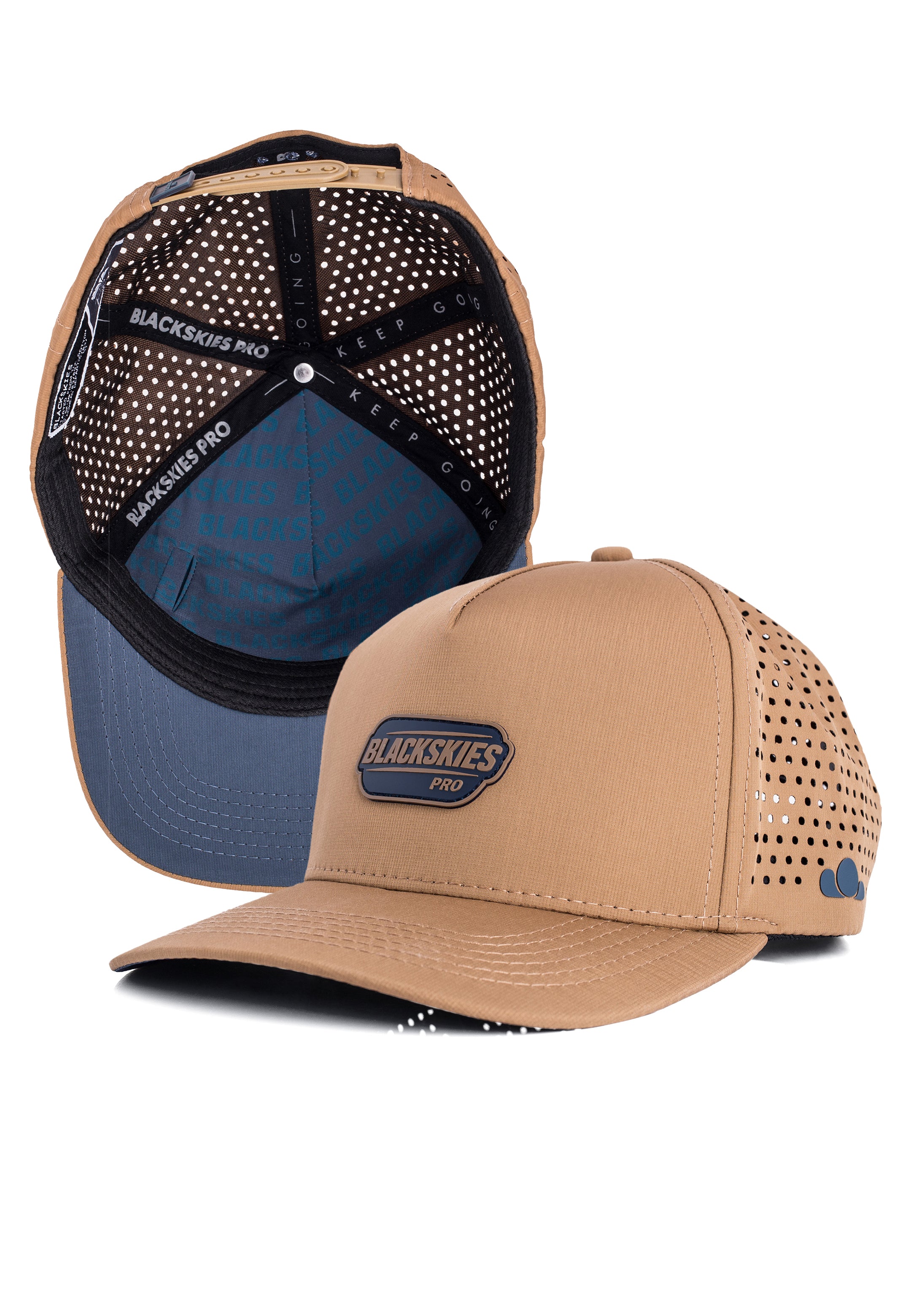 Pro Flow Sports Performance Cap Coffee-Aegean