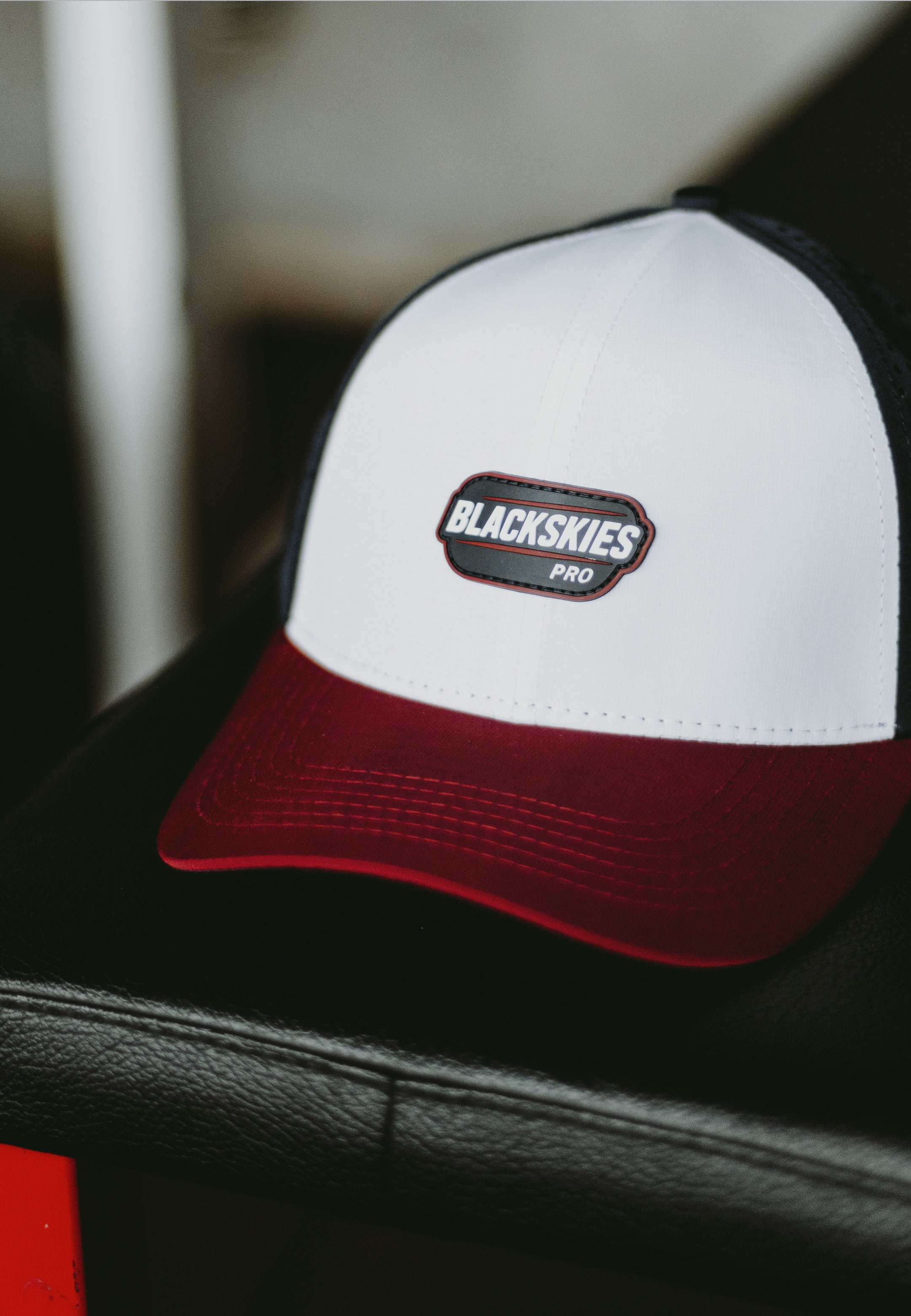 Casquette Performance Cap Pro Pulse Sport Blanc-Bleu-Rouge