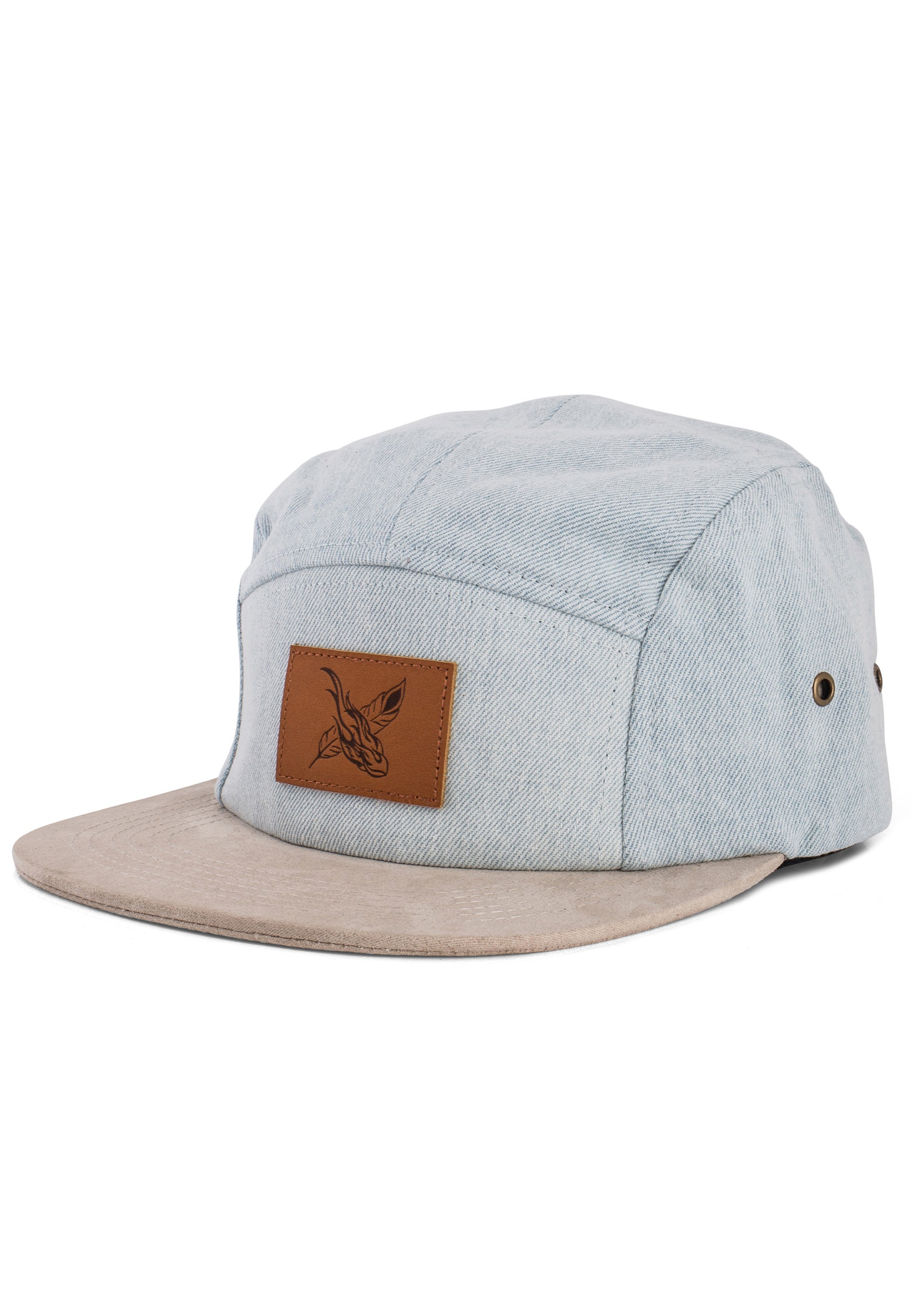 Denim-Beast-5-Panel-Cap-Suede