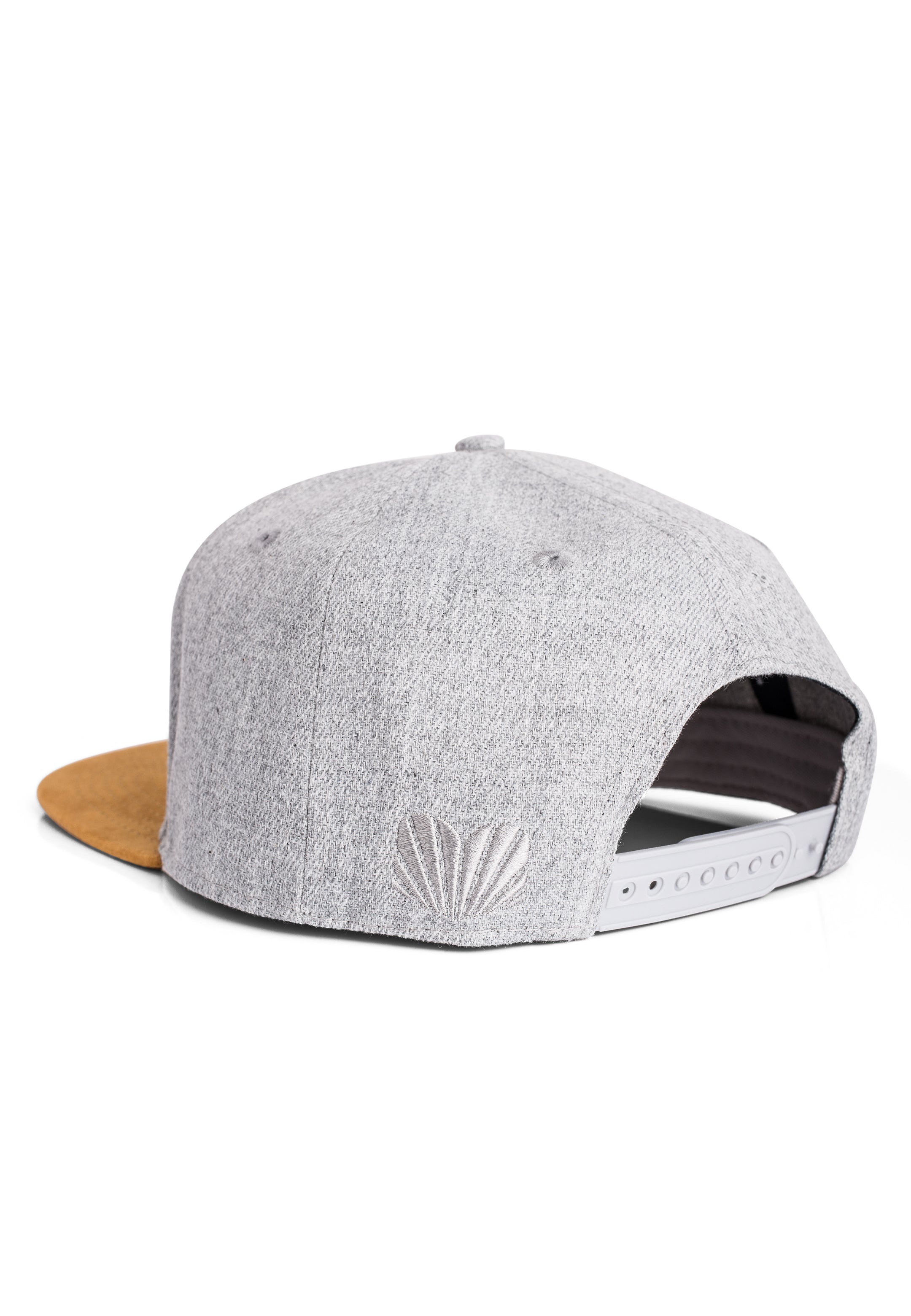 Essentials-Snapback-Cap-Grey-Brown-Brown-3