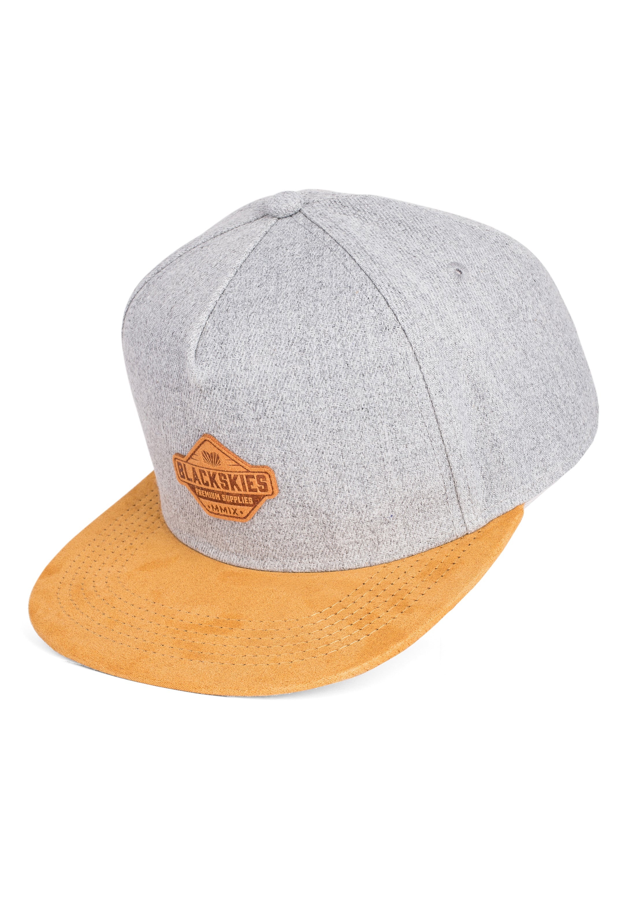 Essentials-Snapback-Cap-Grey-Brown-Brown-6
