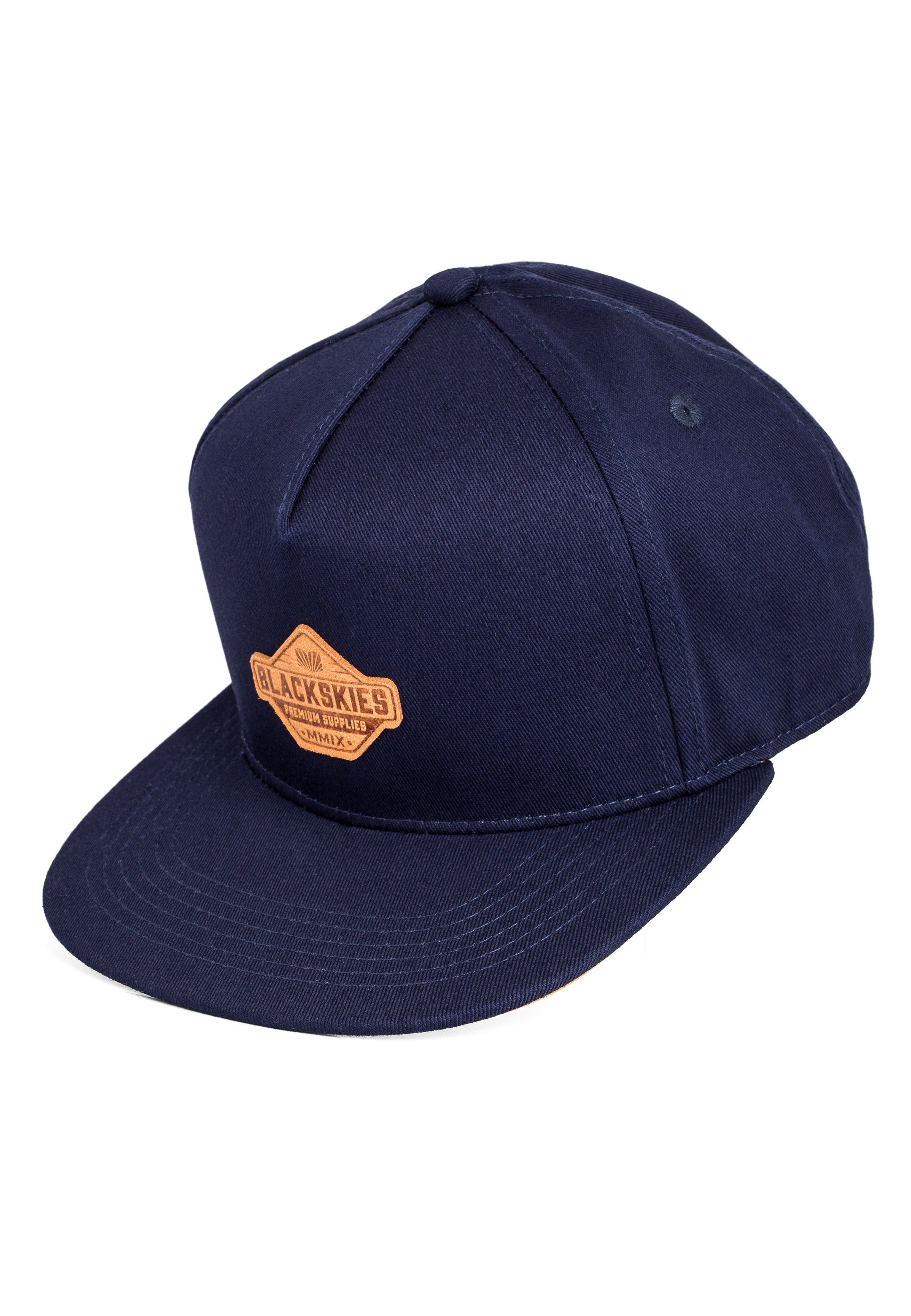 Essentials-Snapback-Cap-Navy-blue-Navy-blue-Brown-1
