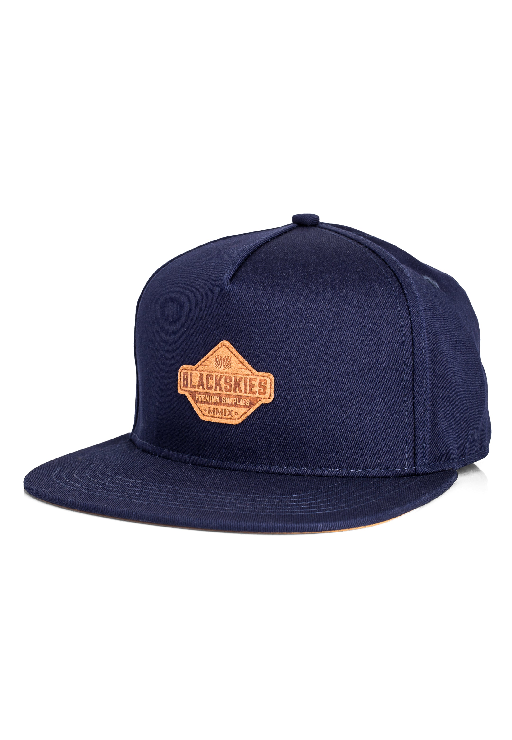 Essentials-Snapback-Cap-Navy-blue-Navy-blue-Brown-2