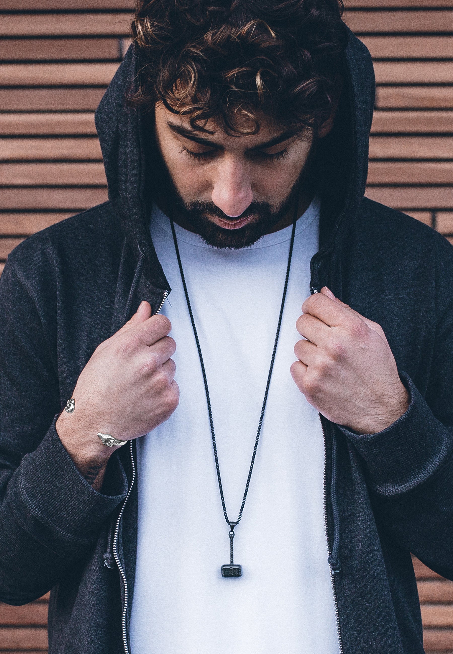 Ferus-Bangle-Silver-Model