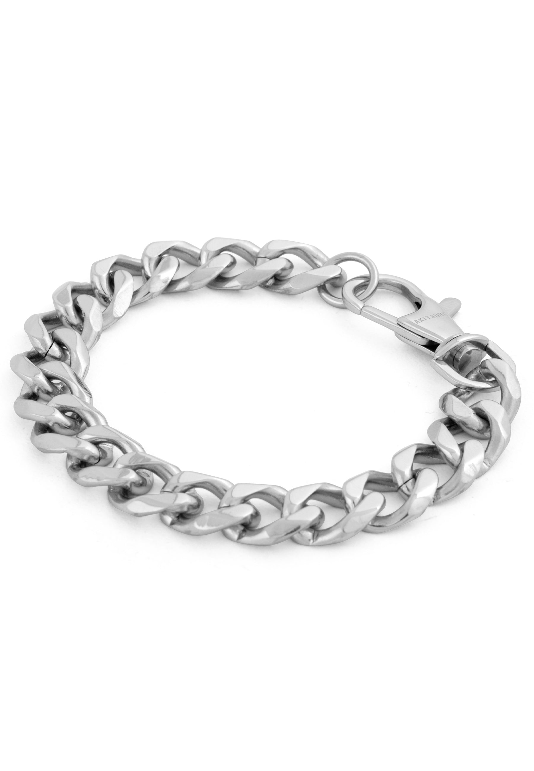 Militium-Metal-Chain-Bracelet-Silver-Side-2