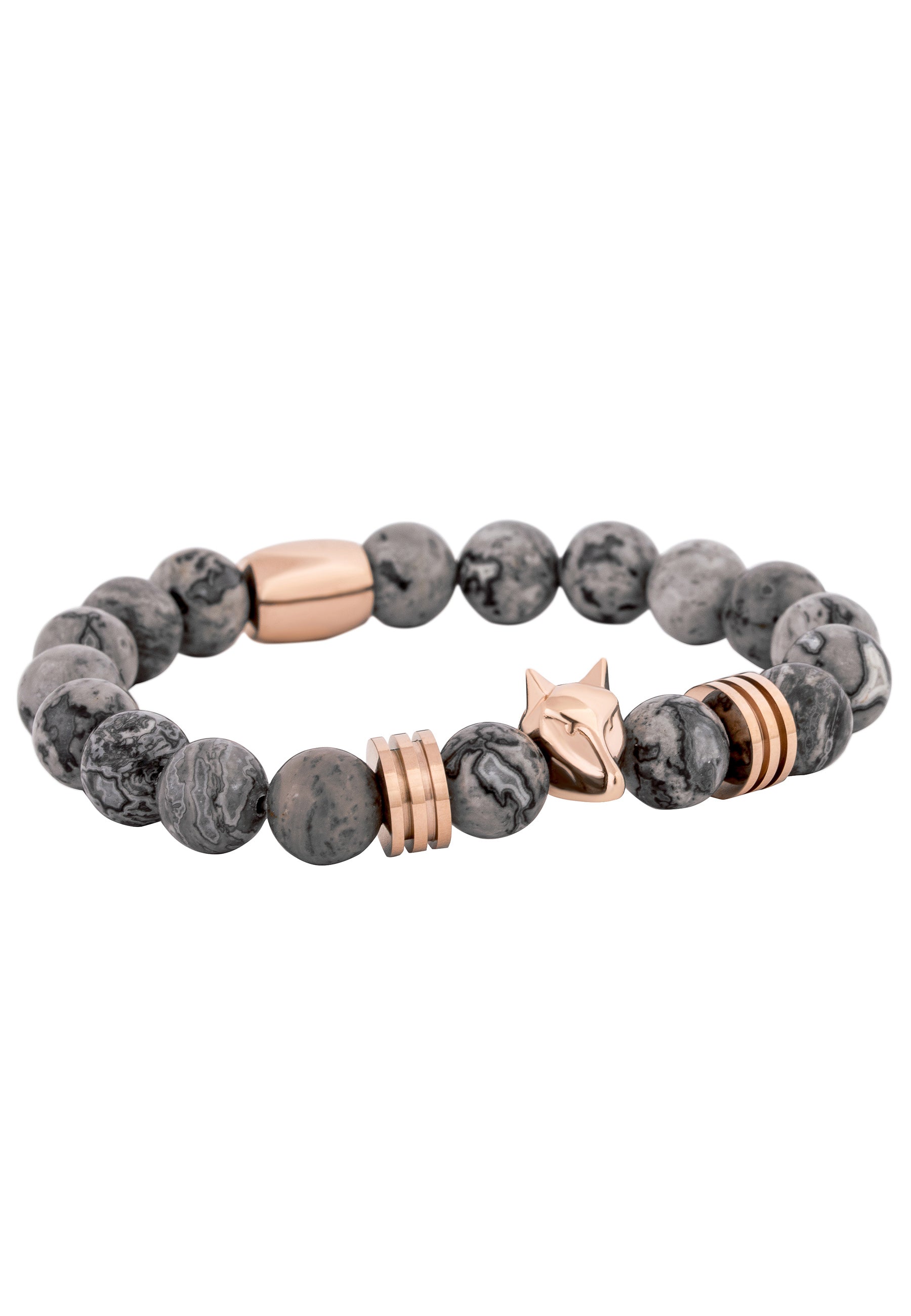 Obsidian-Bracelet-Rose-Gold-Darkgrey-Bead