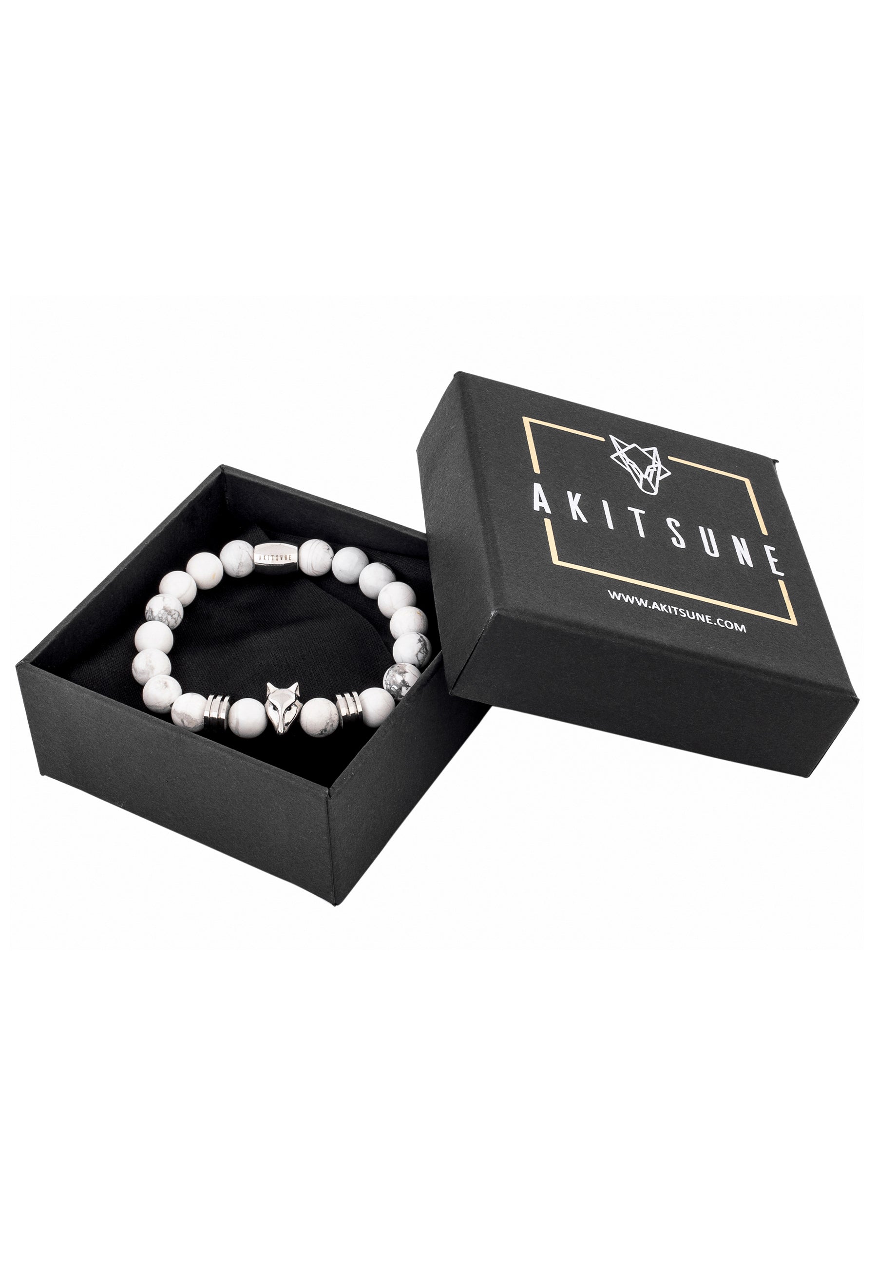 Obsidian-Bracelet-Silver-White-Bead-Onyx-Box-Packaging