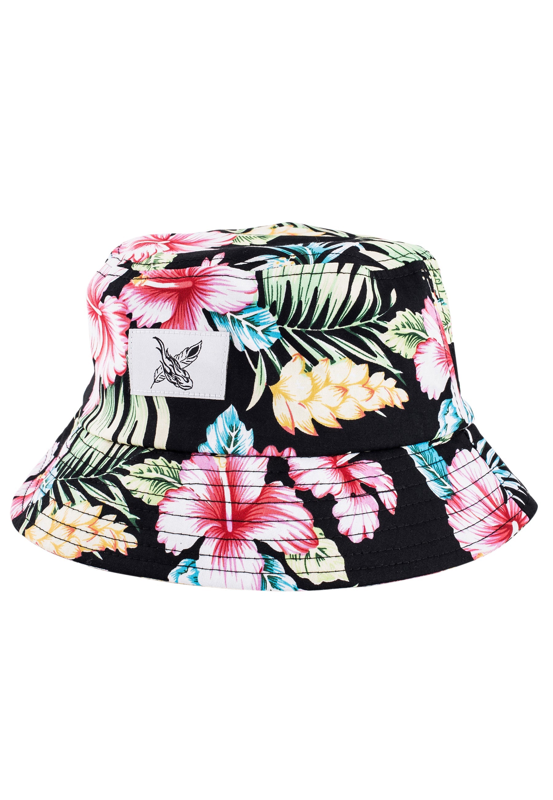 Blackskies Paradise Bucket Hat Floral Unisex Sun Fisher Floral Side