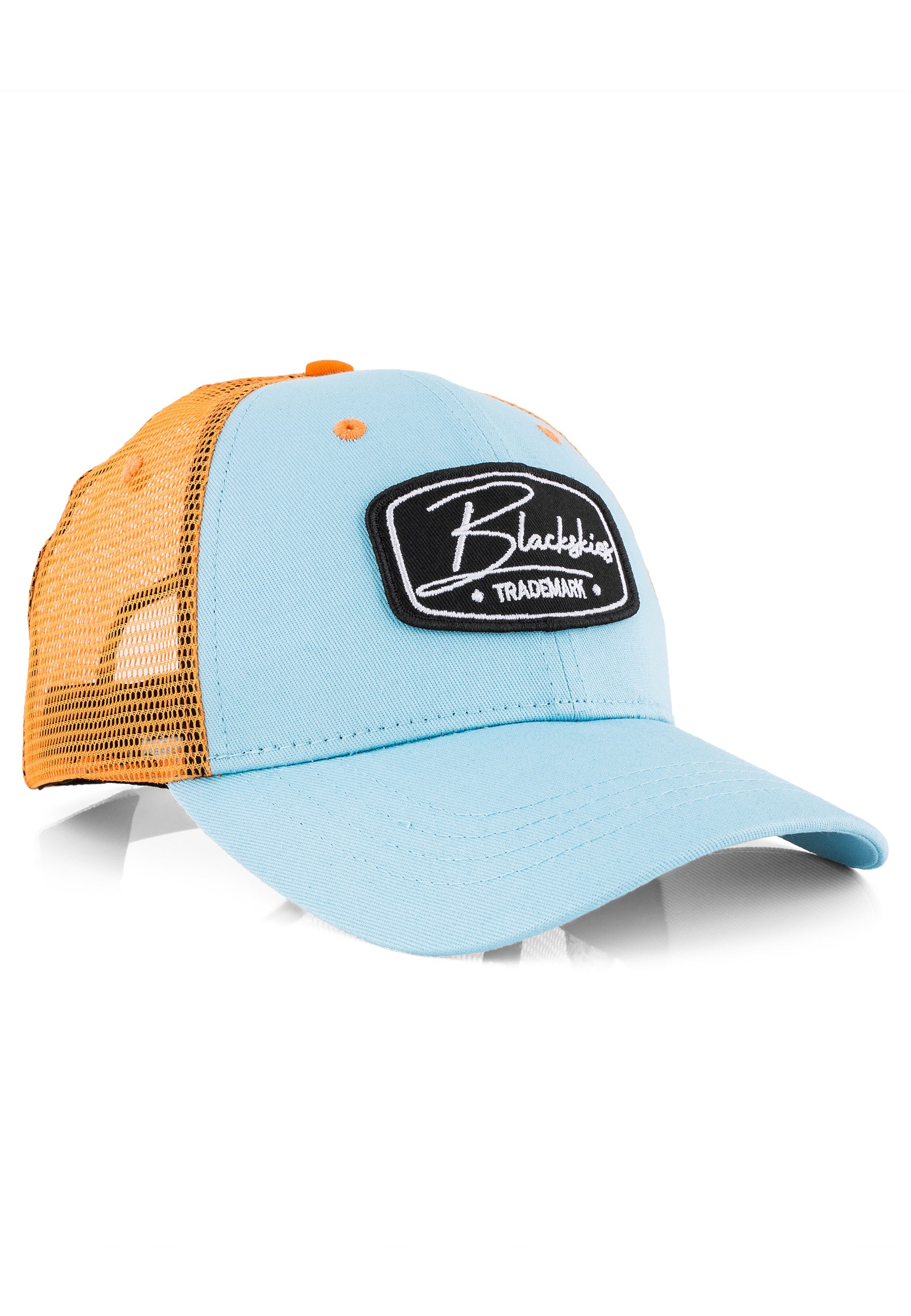 Race-Baseball-Cap-Light-Blue-Orange-Light-Blue-3