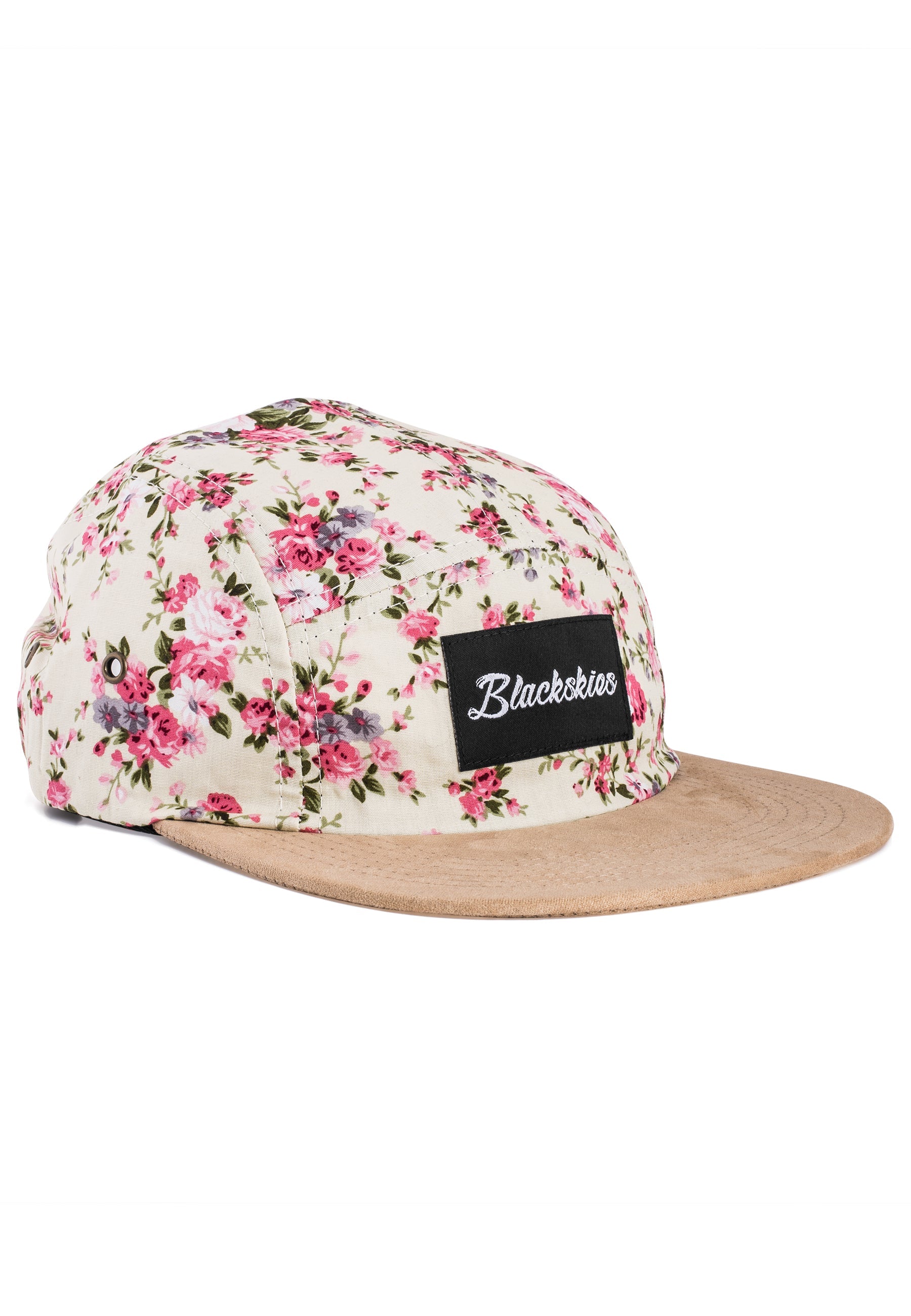 Sakura-5-Panel-Cap-Side